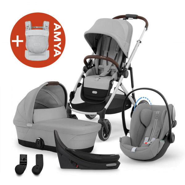 CYBEX Gold eGazelle 4in1 +AMYA - Stone Grey